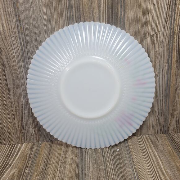 Vintage Cake Plate Petalware Florette MacBeth Evans - Picture 4 of 4